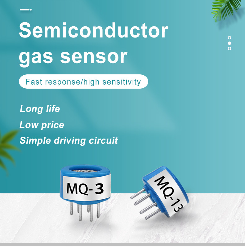 Semiconductor H2 gas sensor